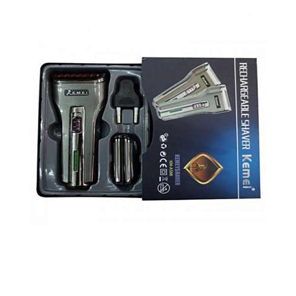 Kemei Rechargeable Electric Shaver For men