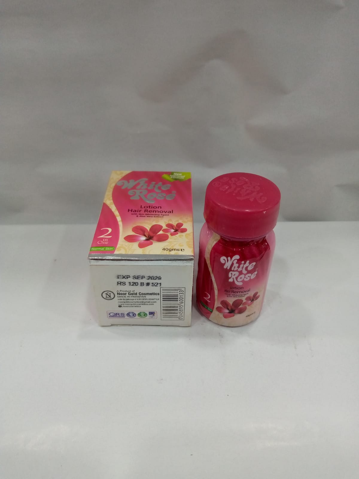 White Rose Hair Removal Lotion 125g