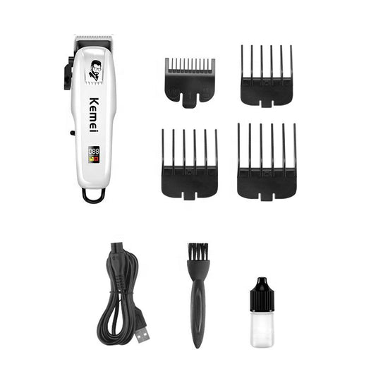Kemei Rechargeable Adjustable Electric Hair Trimmer