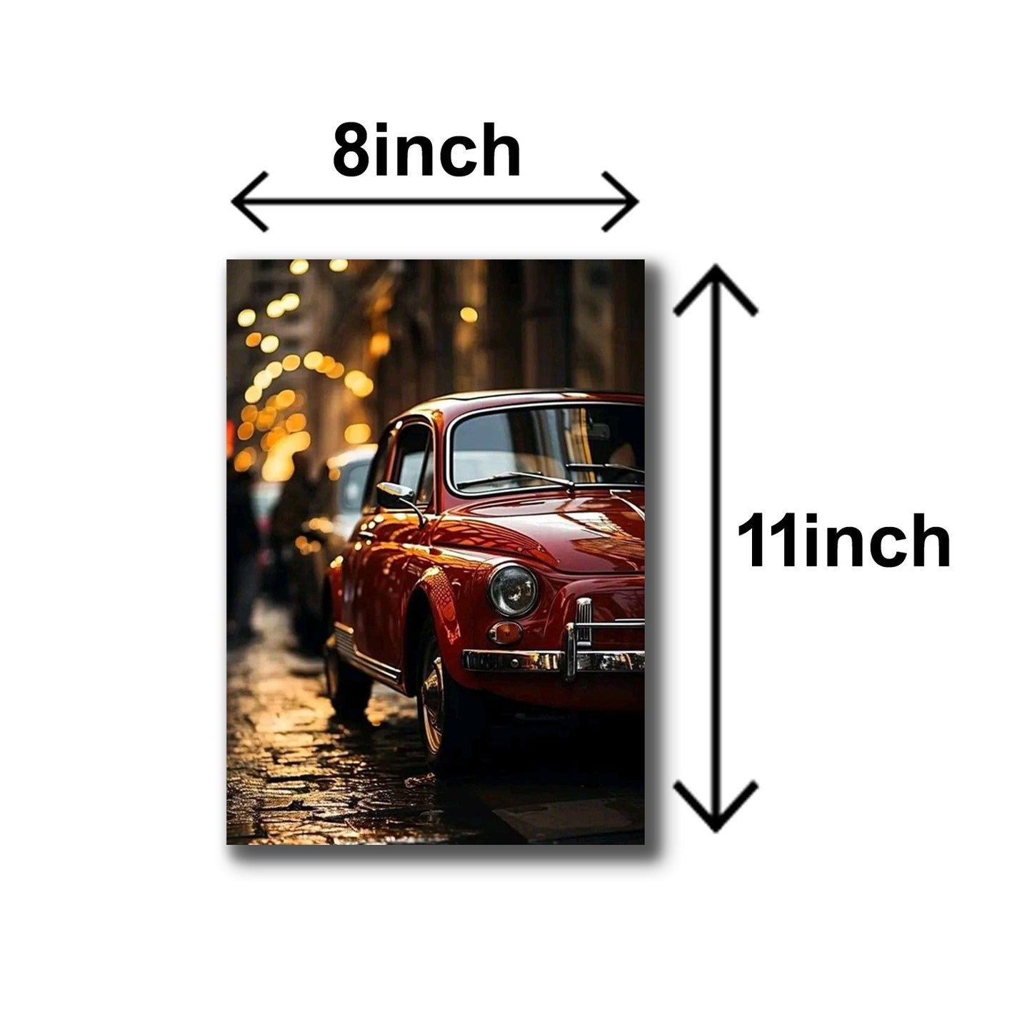 SET OF 6 PREMIUM WALL ART PHOTO TILES – MODERN HOME DECOR SETS