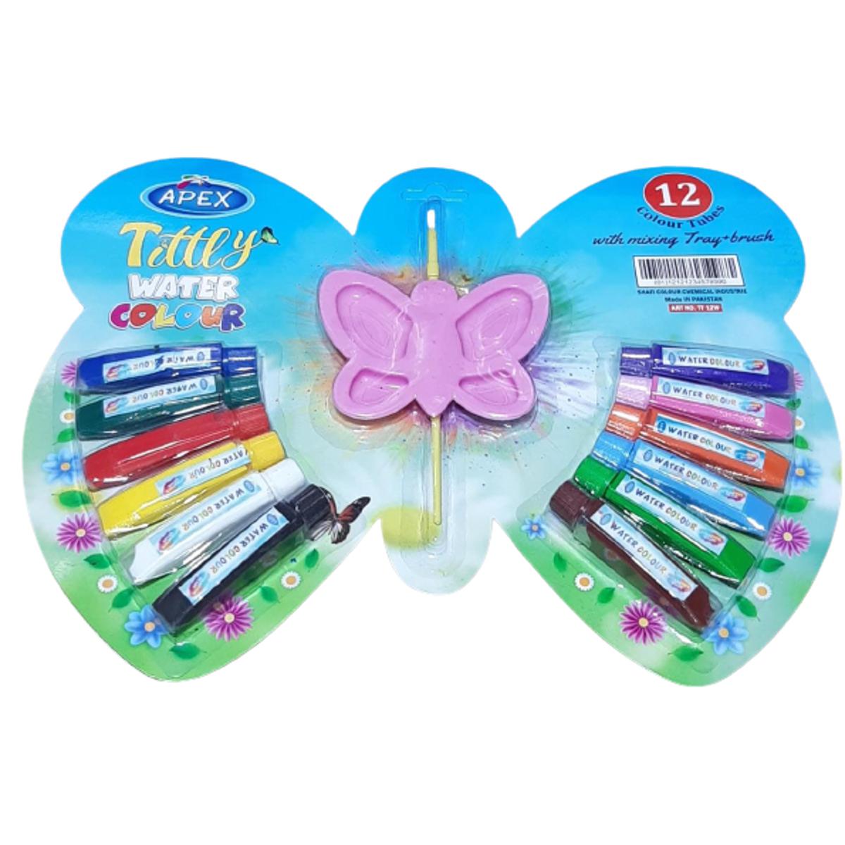 Apex Butterfly Watercolor Art Kit for Kids