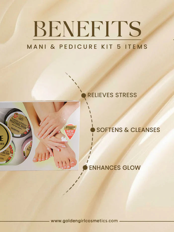 Soft Touch Mani and Pedicure Trail Kit 5 Items
