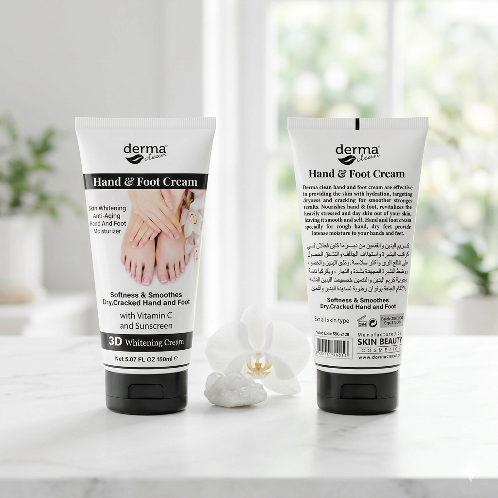 Derma Clean Premium Hand & Foot Cream 150ml