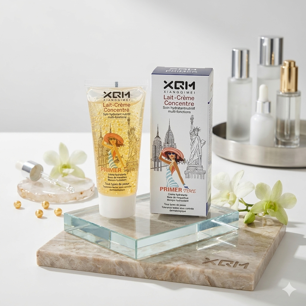 XQM Lait-Crème Concentré Makeup Primer – Hydrating Base, Smooth Finish & Long-Lasting Glow