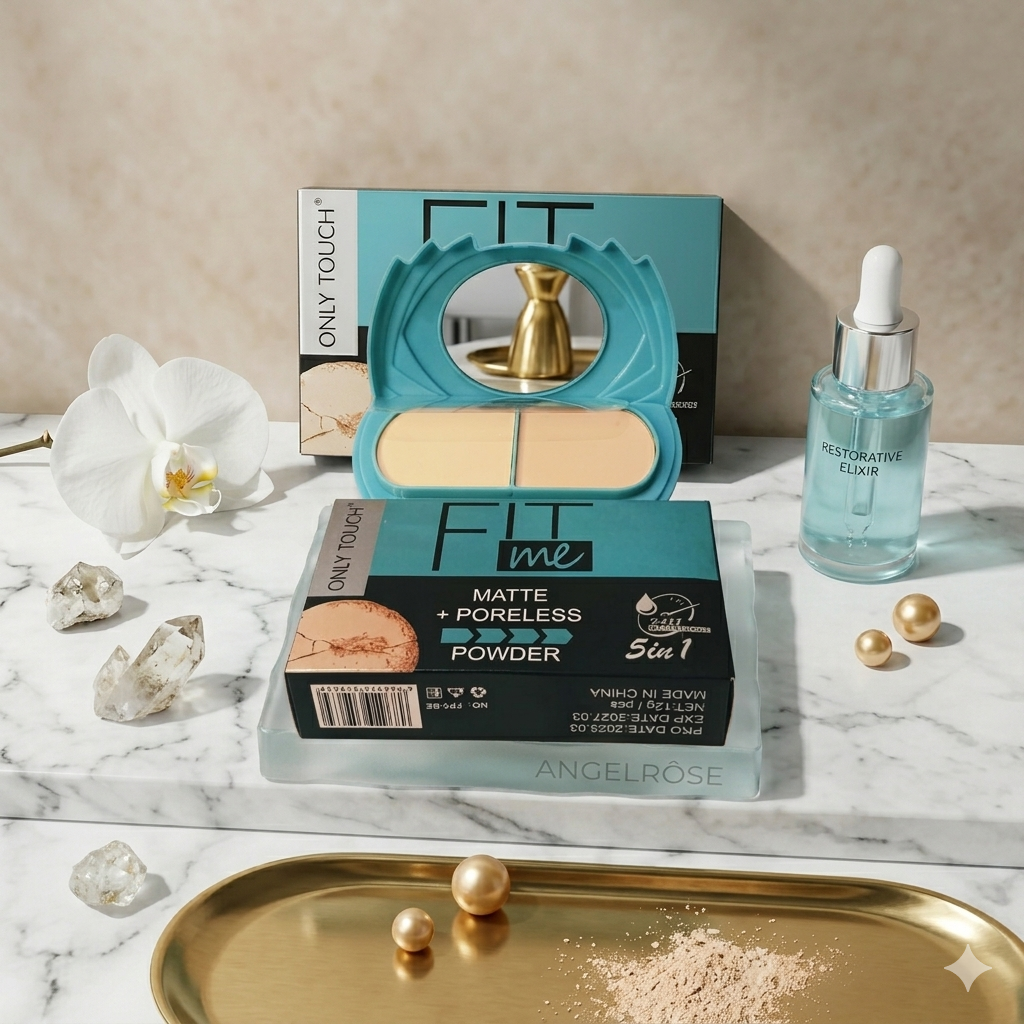 Touch Fitme Matte + Poreless Powder is a 3-in-1 compact kit