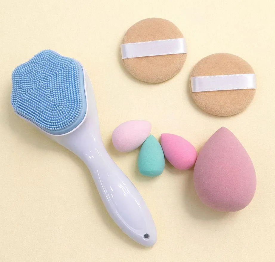 Multicolor Beauty Blender Makeup Sponge Set 7Pcs