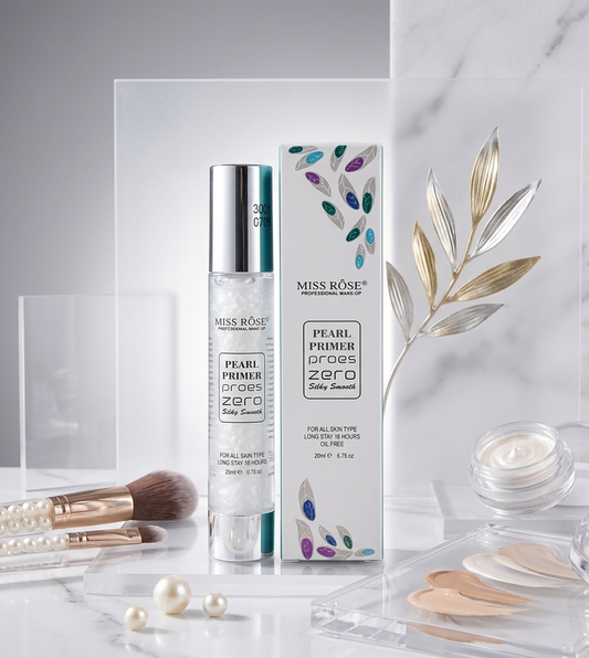 Miss Rose Primer Zero Pores – Silky Smooth Finish | 18H Long-Lasting Makeup Base