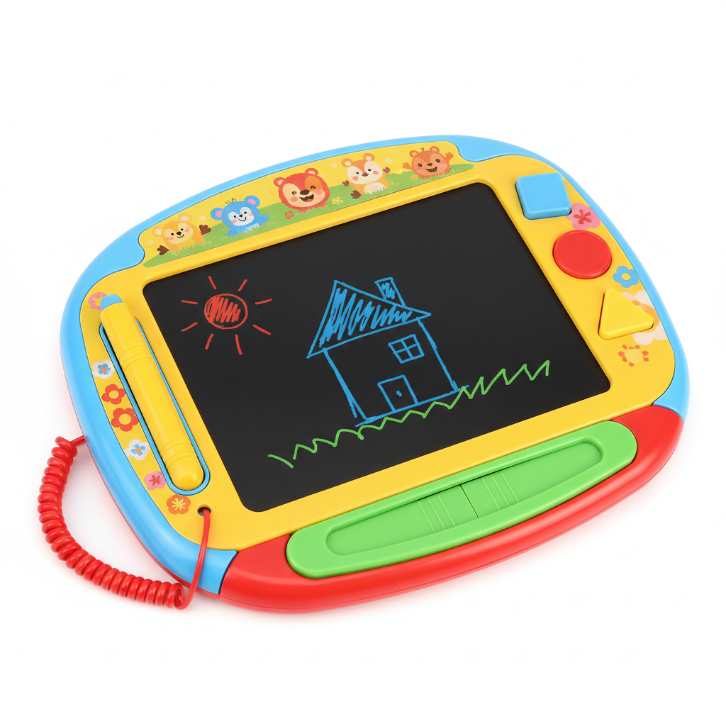 Kids Magnetic Doodle Drawing Board – Educational Sketch & Writing Pad