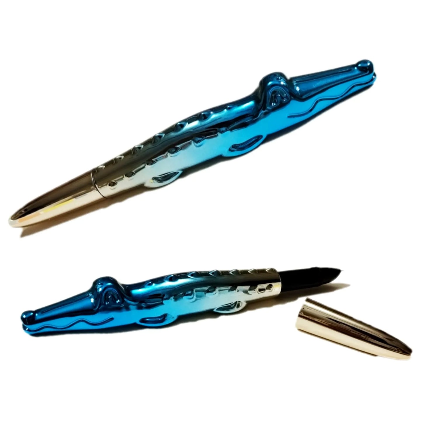 Stylish Crocodile Design Fountain Pen – Smooth Writing, Fine/Extra Fine Nib, Luxury Unisex Gift Pen