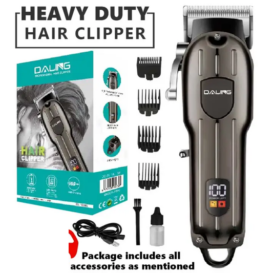 Professional Cordless Hair Clippers Trimmer (DALING DL-1538B)
