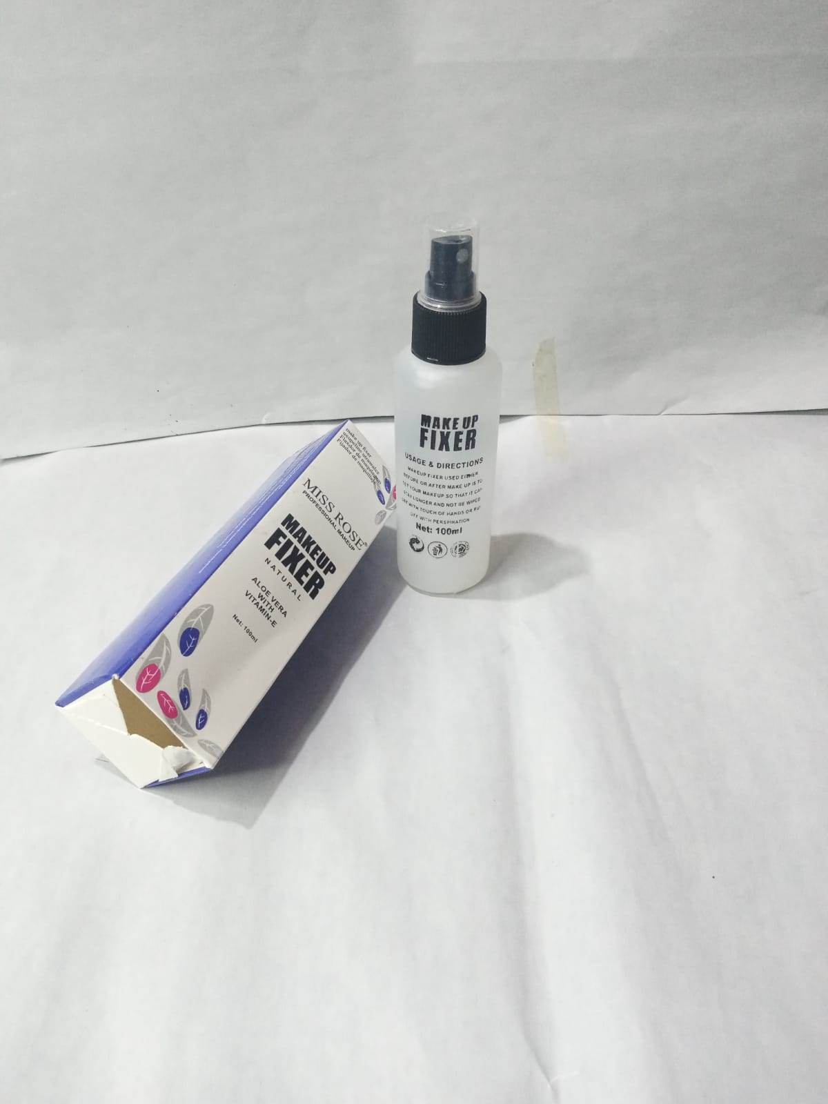 Miss Rose Makeup Fixer Spray 100ml Aloe Vera Vitamin E