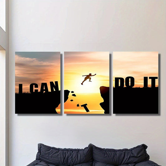 SET OF 3 PREMIUM WALL ART PHOTO TILES – MODERN HOME DECOR SETS