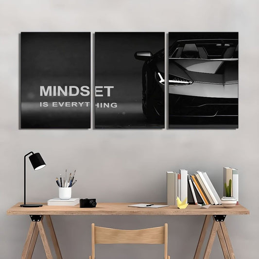 SET OF 3 PREMIUM WALL ART PHOTO TILES – MODERN HOME DECOR SETS