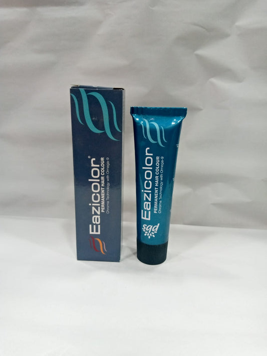 💙 Eazicolor Professional Hair Color Tube & Developer – Blue Shade (60ml)  💙