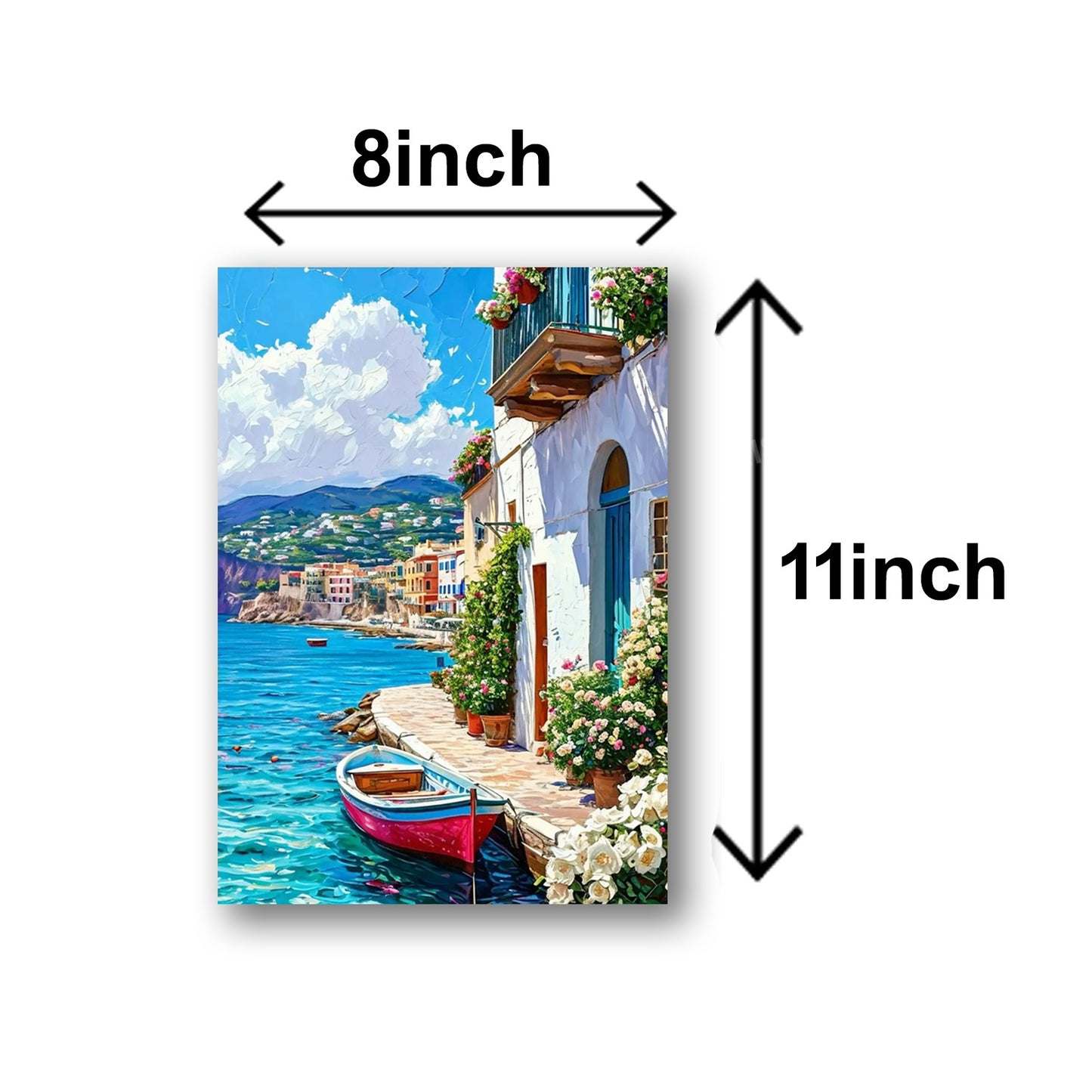 SET OF 5 PREMIUM WALL ART PHOTO TILES – MODERN HOME DECOR SETS
