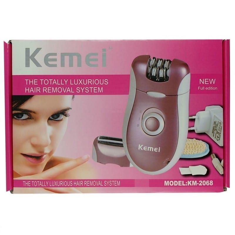 Kemei 2 in 1 Rechargeable Female Epilator Machine