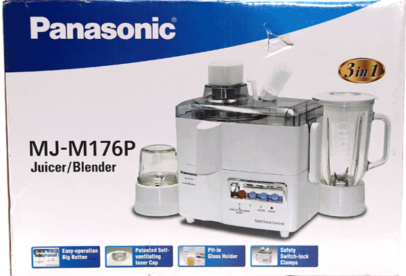 Panasonic 3 in 1 Juicer Blender Grinder