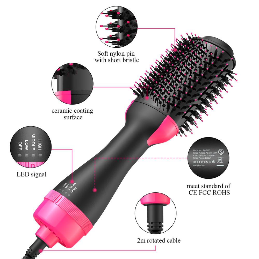 Hot Air Brush | Hair Dryer and Styler | Straightening and Drying