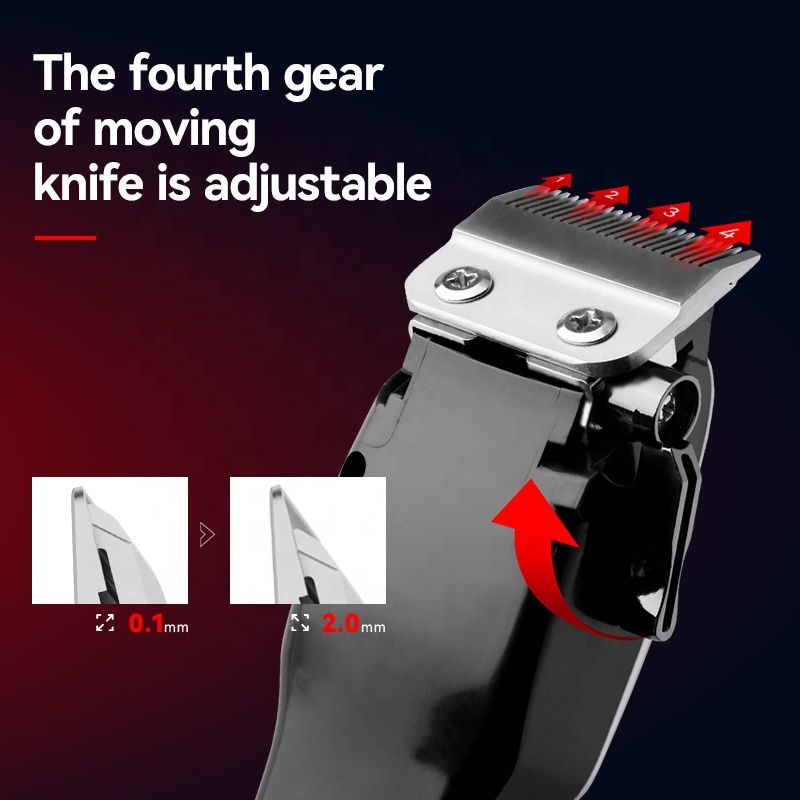 Kemei Rechargeable Adjustable Electric Hair Trimmer