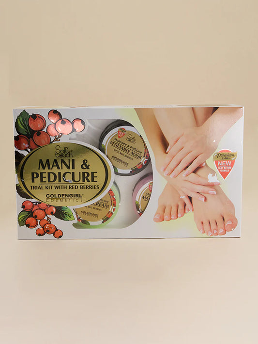 Soft Touch Mani and Pedicure Trail Kit 5 Items