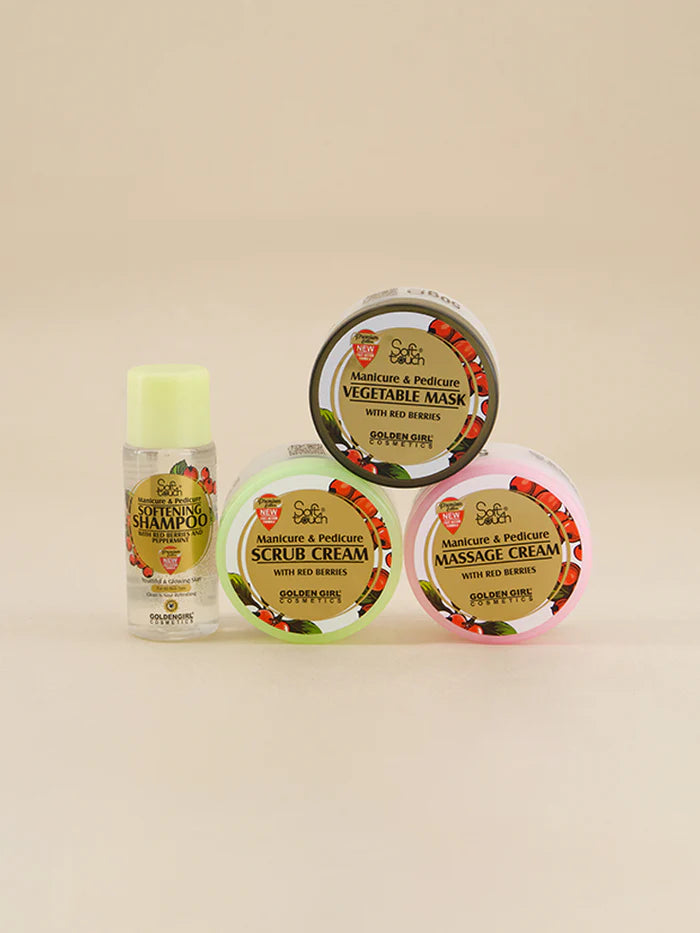 Soft Touch Mani and Pedicure Trail Kit 5 Items