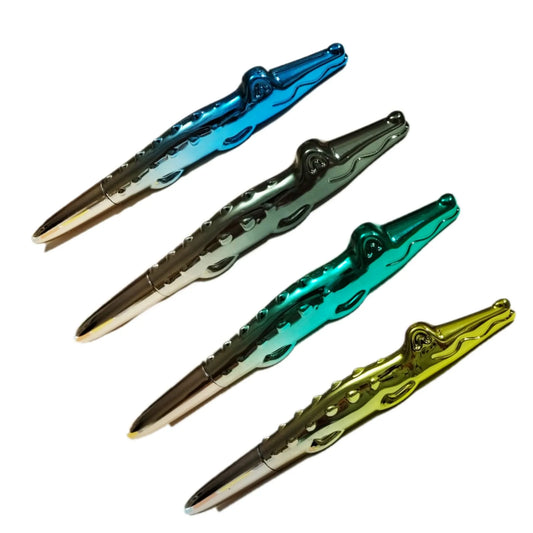 Stylish Crocodile Design Fountain Pen – Smooth Writing, Fine/Extra Fine Nib, Luxury Unisex Gift Pen