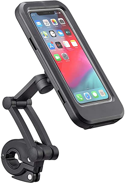 Waterproof Mobile Holder 360 Degree Rotation)