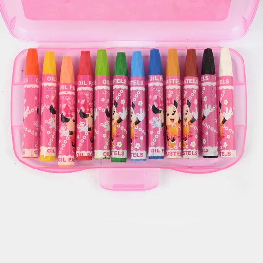Oil Pastels Crayons 12 colors Pkt