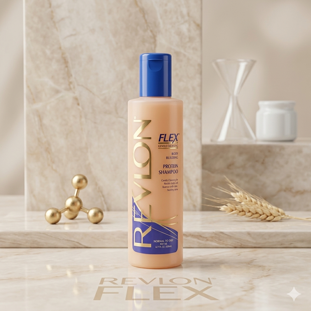 Flex Normal to Dry Hair Body Building Protein Shampoo – 592ml