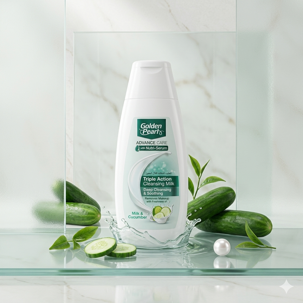 Golden Pearl Triple Action Cleansing Milk