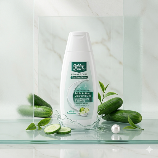 Golden Pearl Triple Action Cleansing Milk