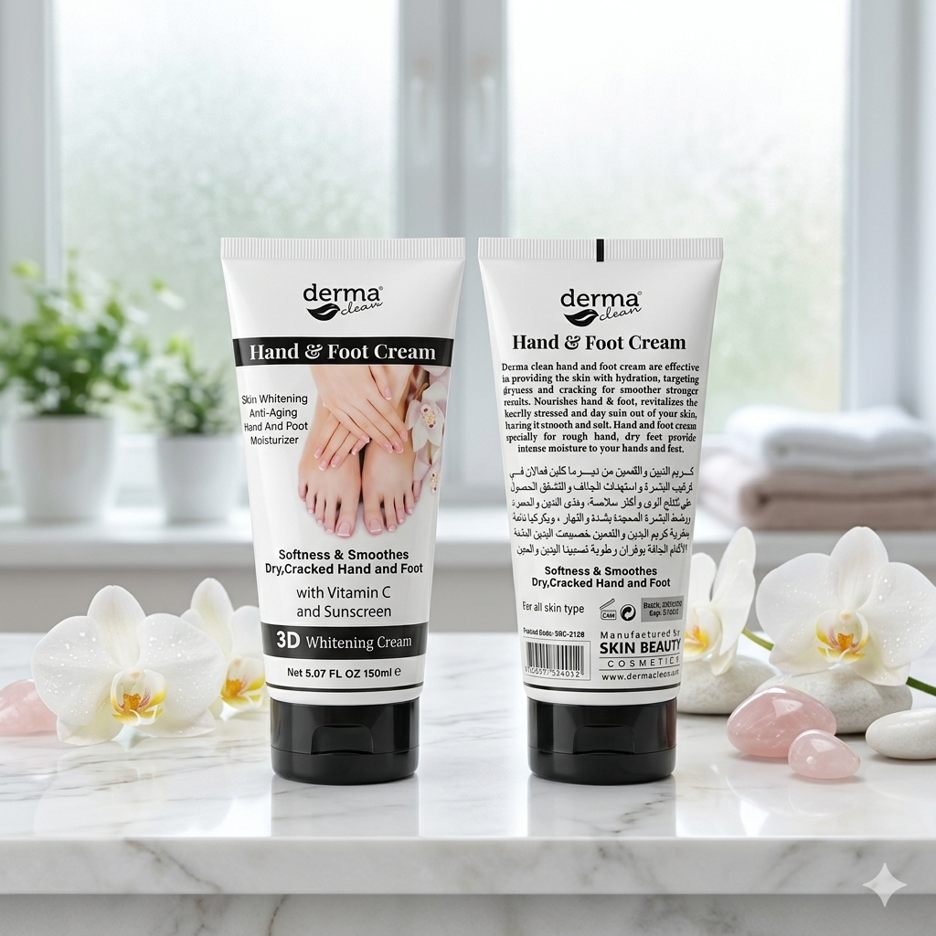 Derma Clean Premium Hand & Foot Cream 150ml
