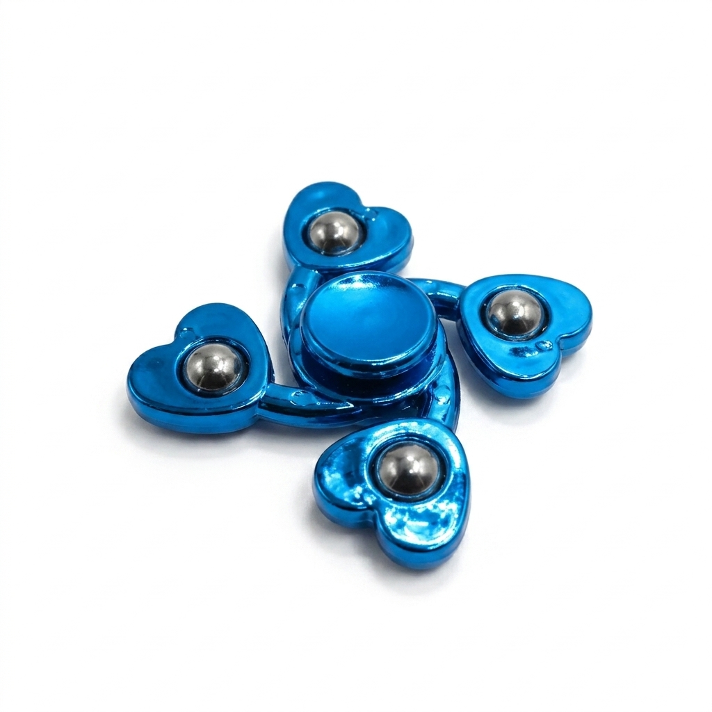 Hand Fidget Spinner Toy For Kids 4-Ends Colour