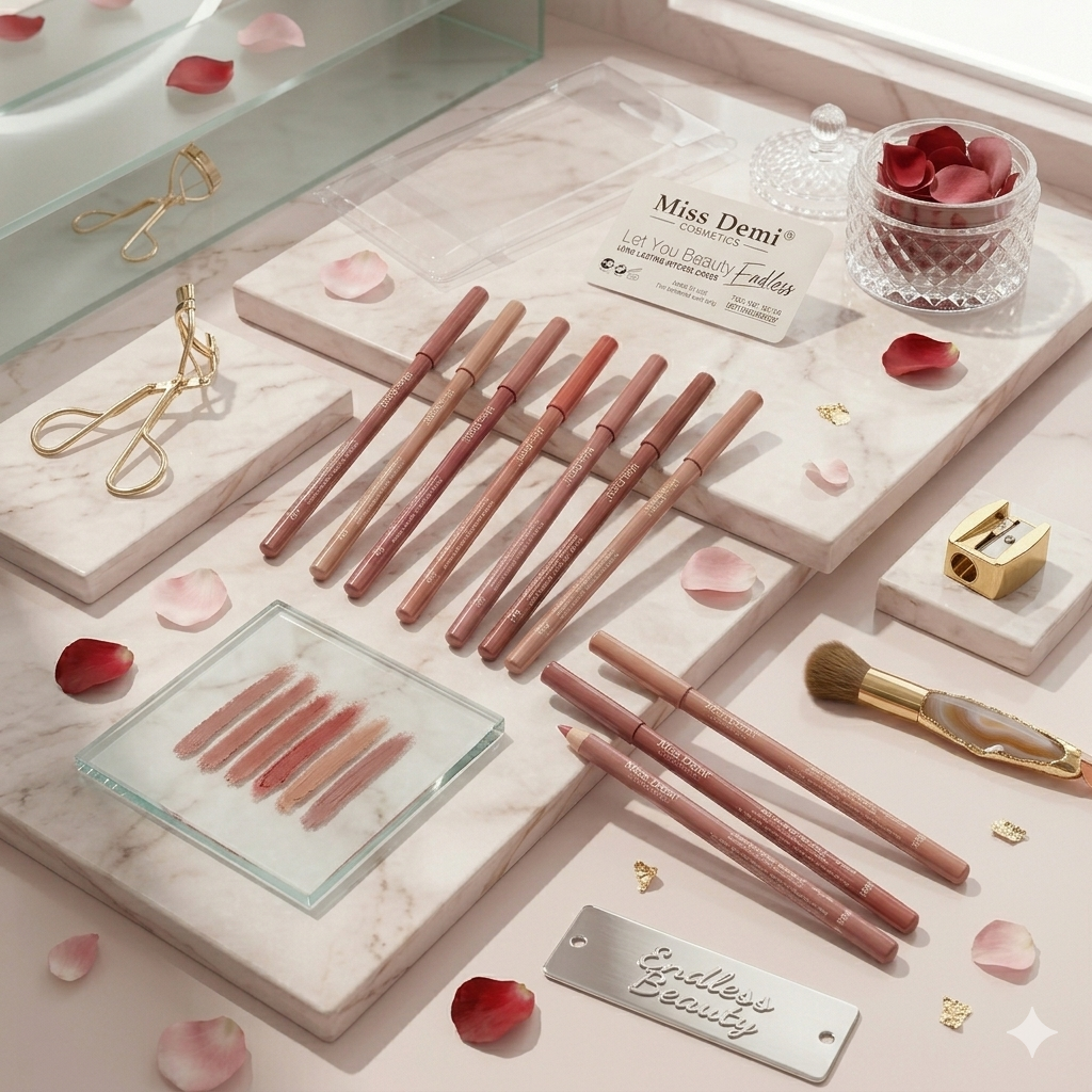 Miss Demi Lip Liner – Long-Lasting, Smudge-Proof & Highly Pigmented Lip Pencil for Perfectly Defined Lips
