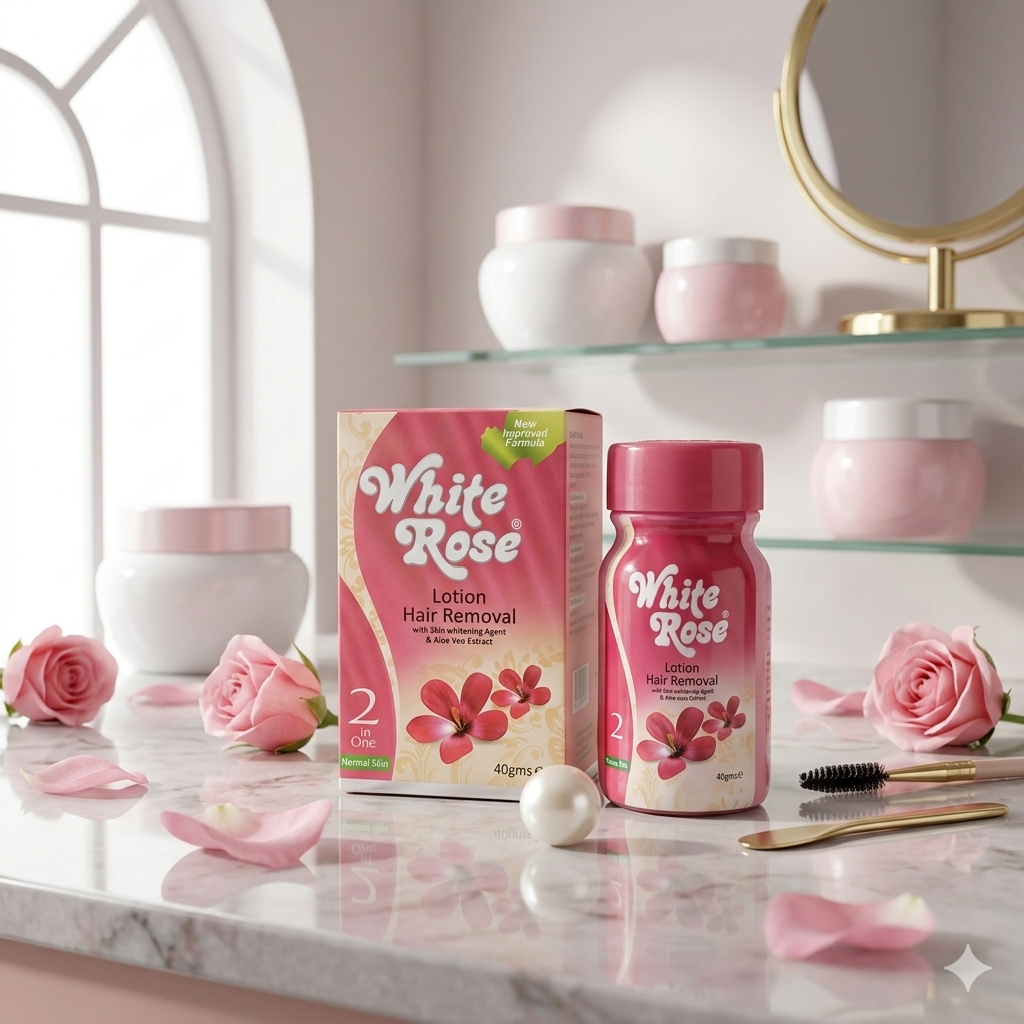 White Rose Hair Removal Lotion 125g
