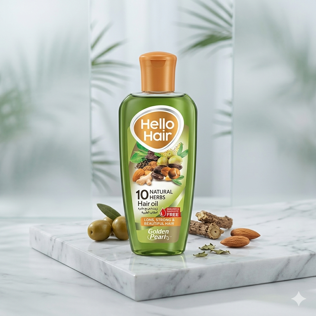 Hello & Hair 10 Natural Herbal Hair Oil 100ml