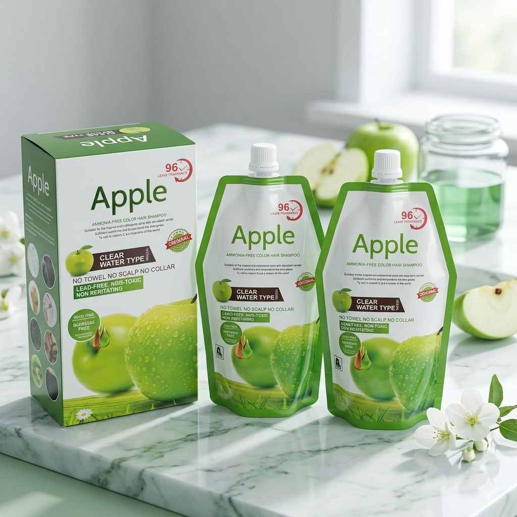 Apple Hair Color Cream 1000ml – Long Lasting Rich Color