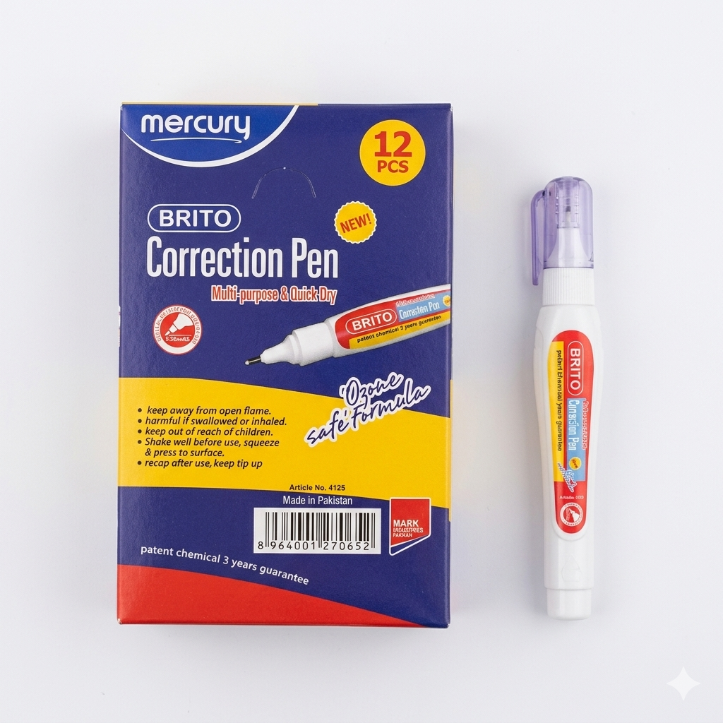 Mercury brito correctin pen