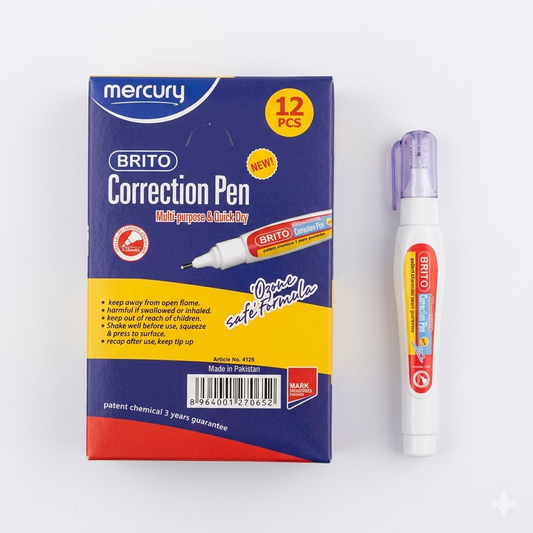Mercury brito correctin pen