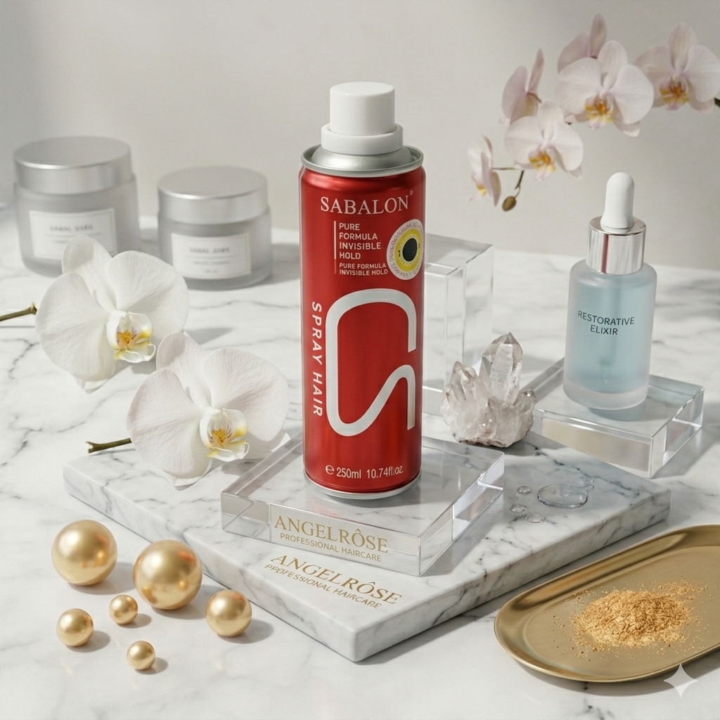 Sabalon Hair Spray 250ml – Strong Hold, Long-Lasting Style & Frizz Control