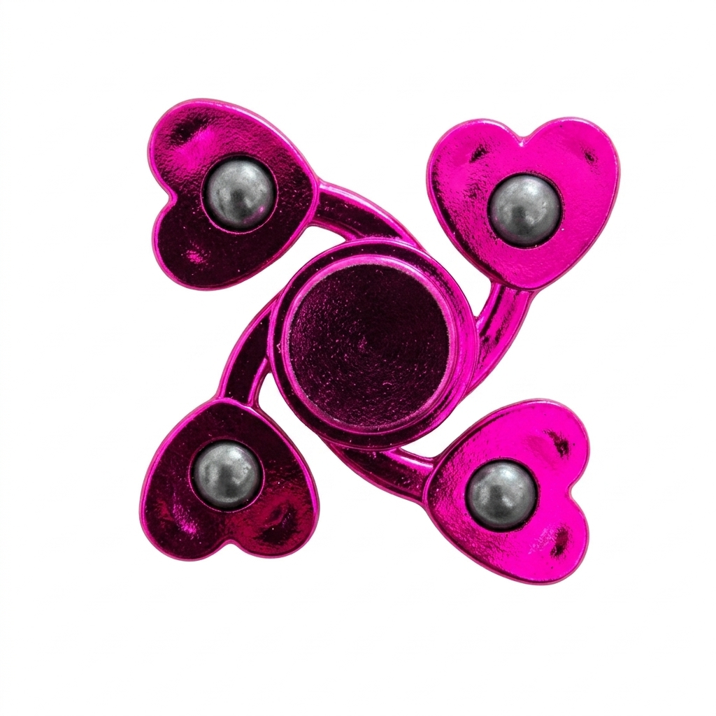 Hand Fidget Spinner Toy For Kids 4-Ends Colour