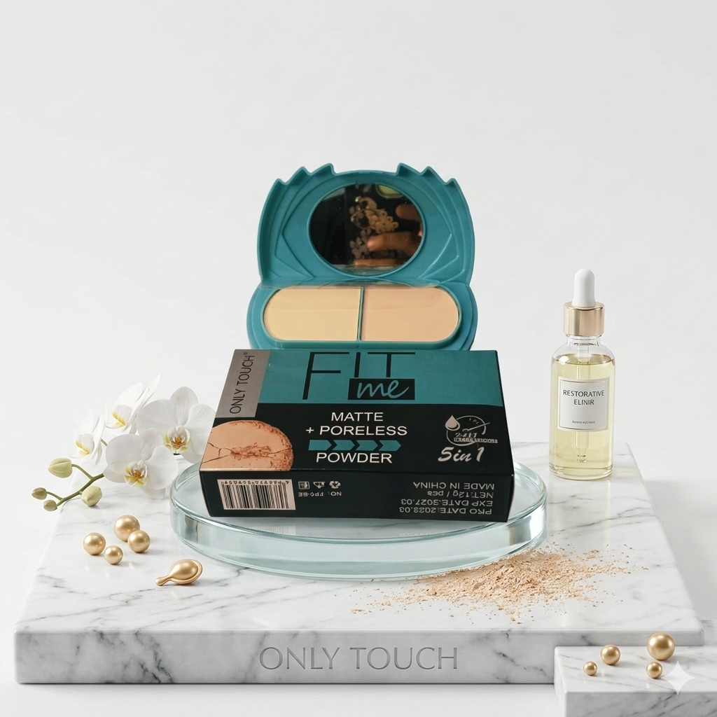 Touch Fitme Matte + Poreless Powder is a 3-in-1 compact kit