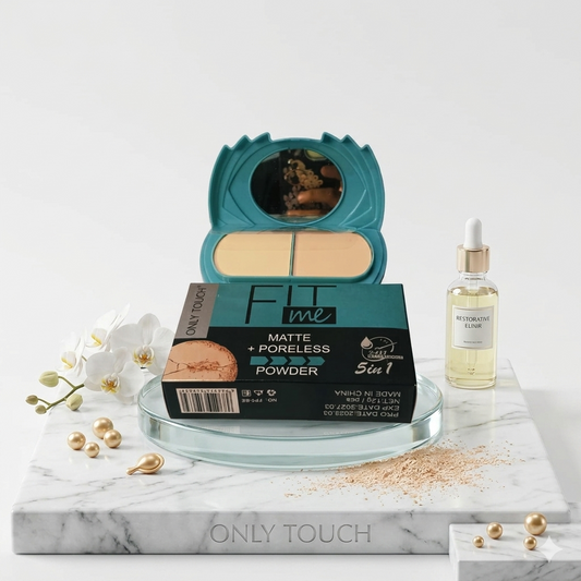 Touch Fitme Matte + Poreless Powder is a 3-in-1 compact kit