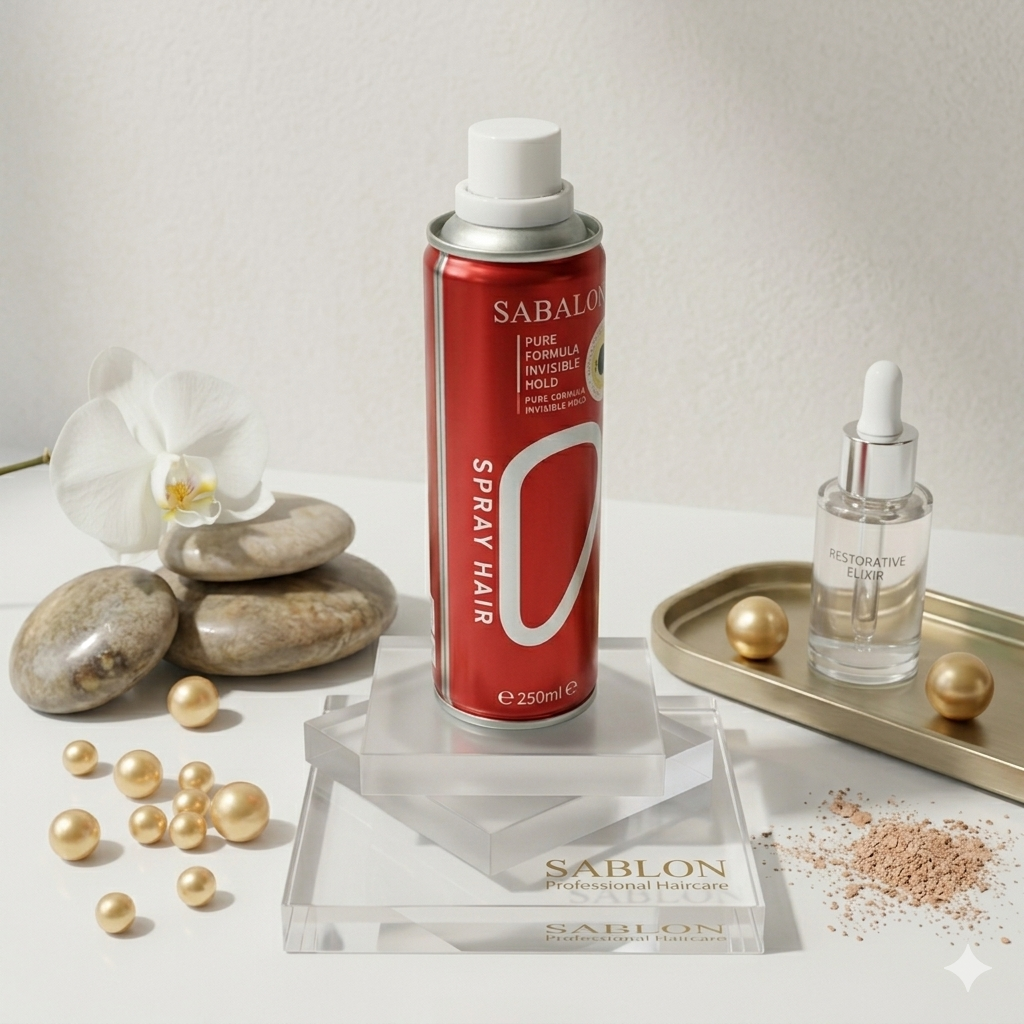 Sabalon Hair Spray 250ml – Strong Hold, Long-Lasting Style & Frizz Control