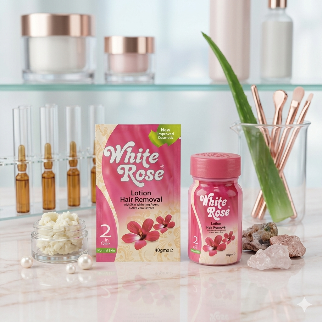 White Rose Hair Removal Lotion 125g