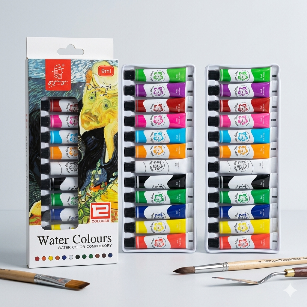 Water Color "12x9" For Kids
