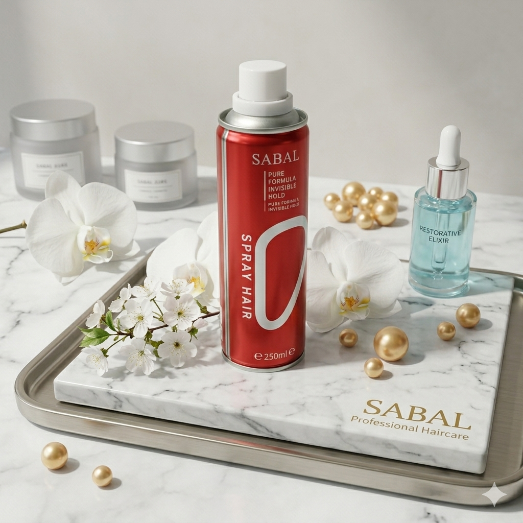 Sabalon Hair Spray 250ml – Strong Hold, Long-Lasting Style & Frizz Control