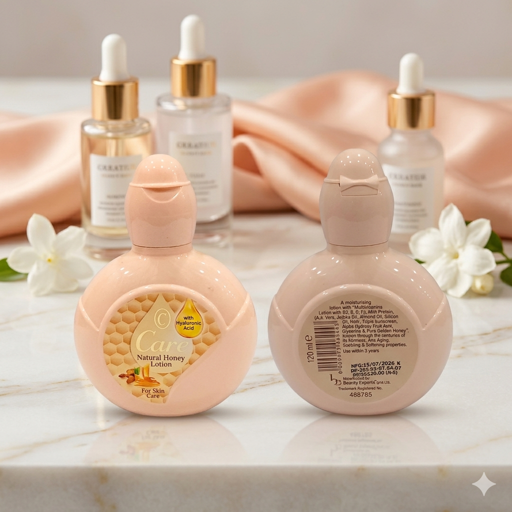 Care Honey Lotion 60ml Daily Skin Moisturizer