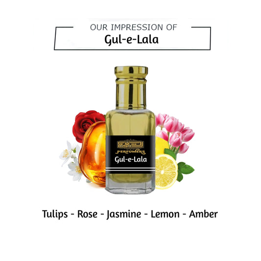 Gul-e-Lala Premium Attar – Long Lasting Concentrated Perfume for Men & Women 12ml