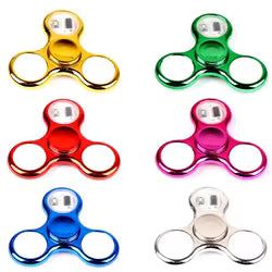 Electroplated Luminous Fidget Spinner Toy